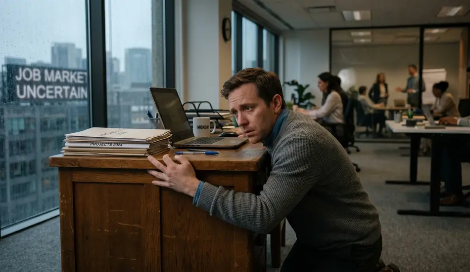 Job Hugging Why Workers Are Clinging to Roles They Don’t Love in an Uncertain Market